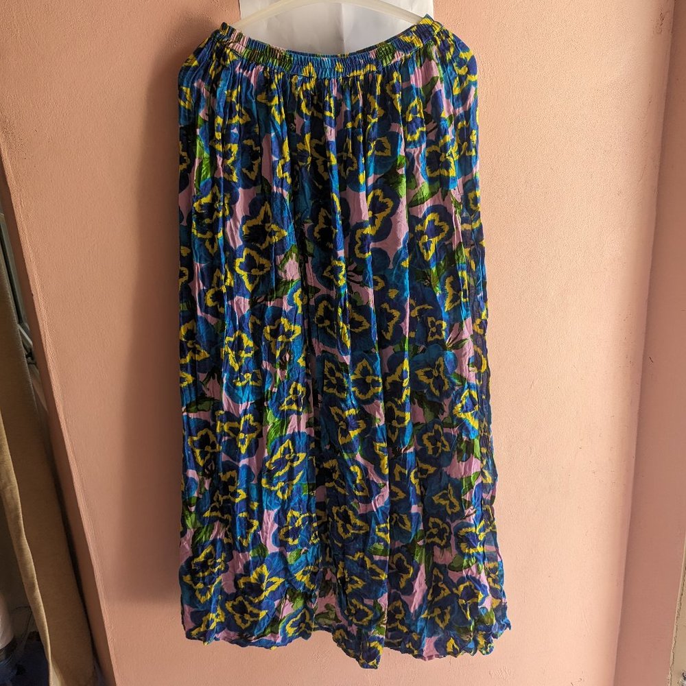 Asos Paisley Print Maxi Beach Skirt, US 4, UK8